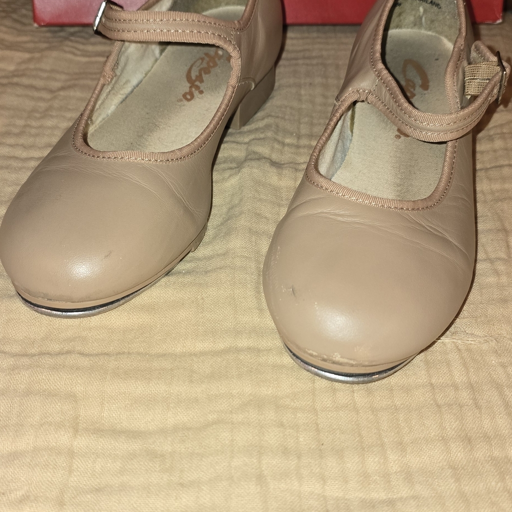 Comfortable Tan Mary Jane Shoes